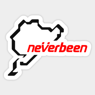 Neverbeen Sticker